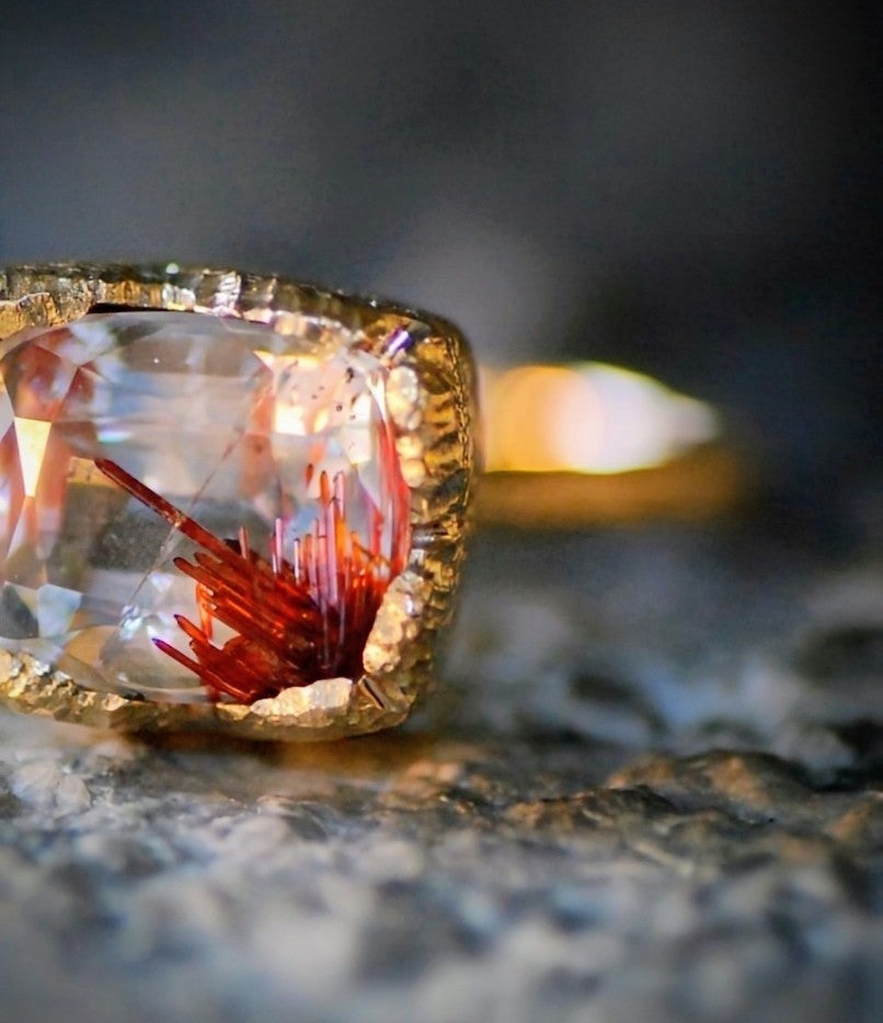 デザインスポットライト:【atelier】× Red Rutilated Quartz