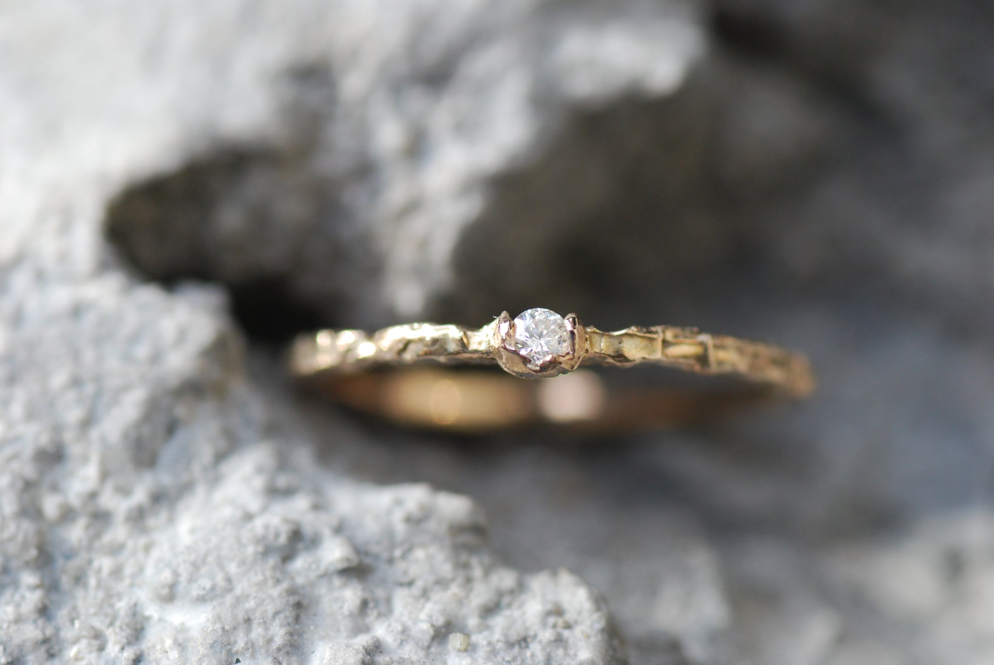 Diamond【Petit U】Ring