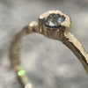 Salt and Pepper Diamond【U】Ring