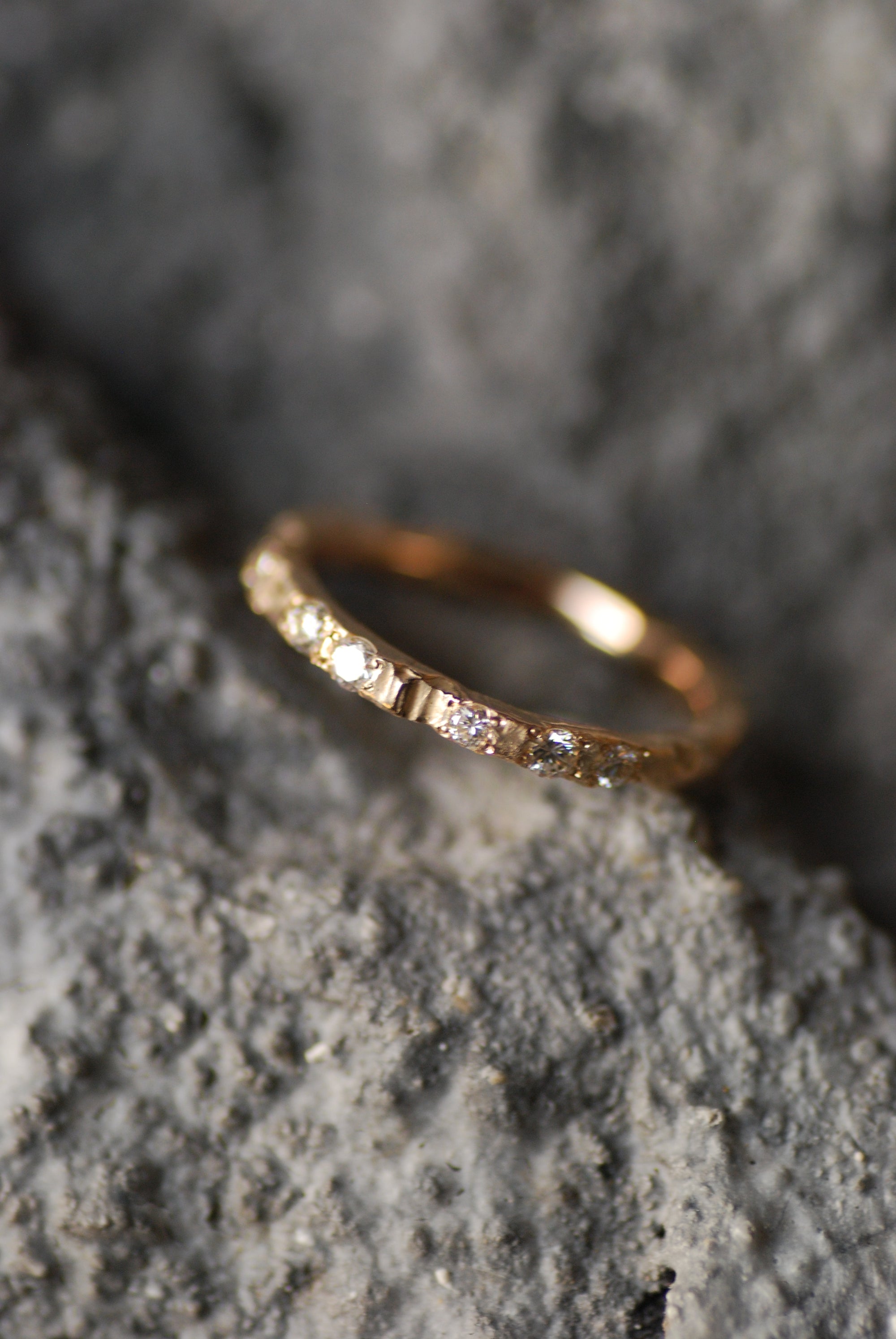 Diamond【tirelire】Ring, 2 mm