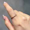 Diamond【tirelire】Ring, 2 mm