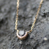 Salt and Pepper Diamond【U】Necklace