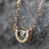 Salt and Pepper Diamond【U】Necklace