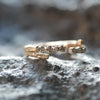 Salt and Pepper Diamond【Amie】Ring, Alternating