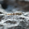 Salt and Pepper Diamond【Amie】Pinky Ring, Tiara