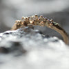 Salt and Pepper Diamond【Amie】Pinky Ring, Tiara