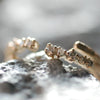 Salt and Pepper Diamond【Amie】Ring, Alternating