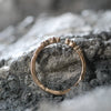Salt and Pepper Diamond【Amie】Ring, Crown