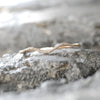 Salt and Pepper Diamond【Amie】Two-Finger Ring, Double Wave
