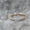 Salt and Pepper Diamond【Amie】Ring, Crown