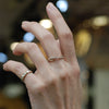Salt and Pepper Diamond【Amie】Ring, Alternating