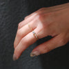 Salt and Pepper Diamond【U】Ring