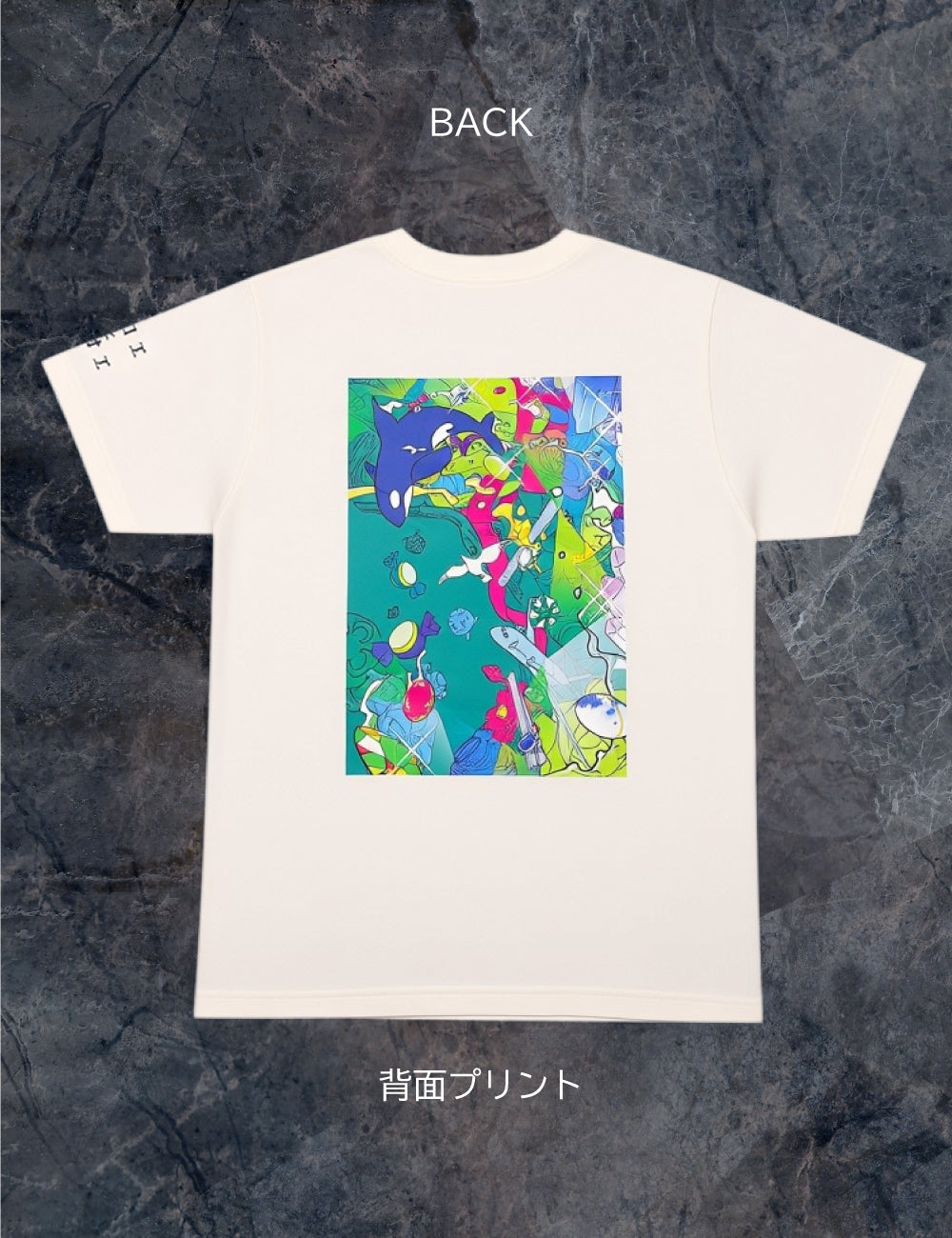 クロエとオオエ オリジナルTシャツ【背面プリント】 – Moixx