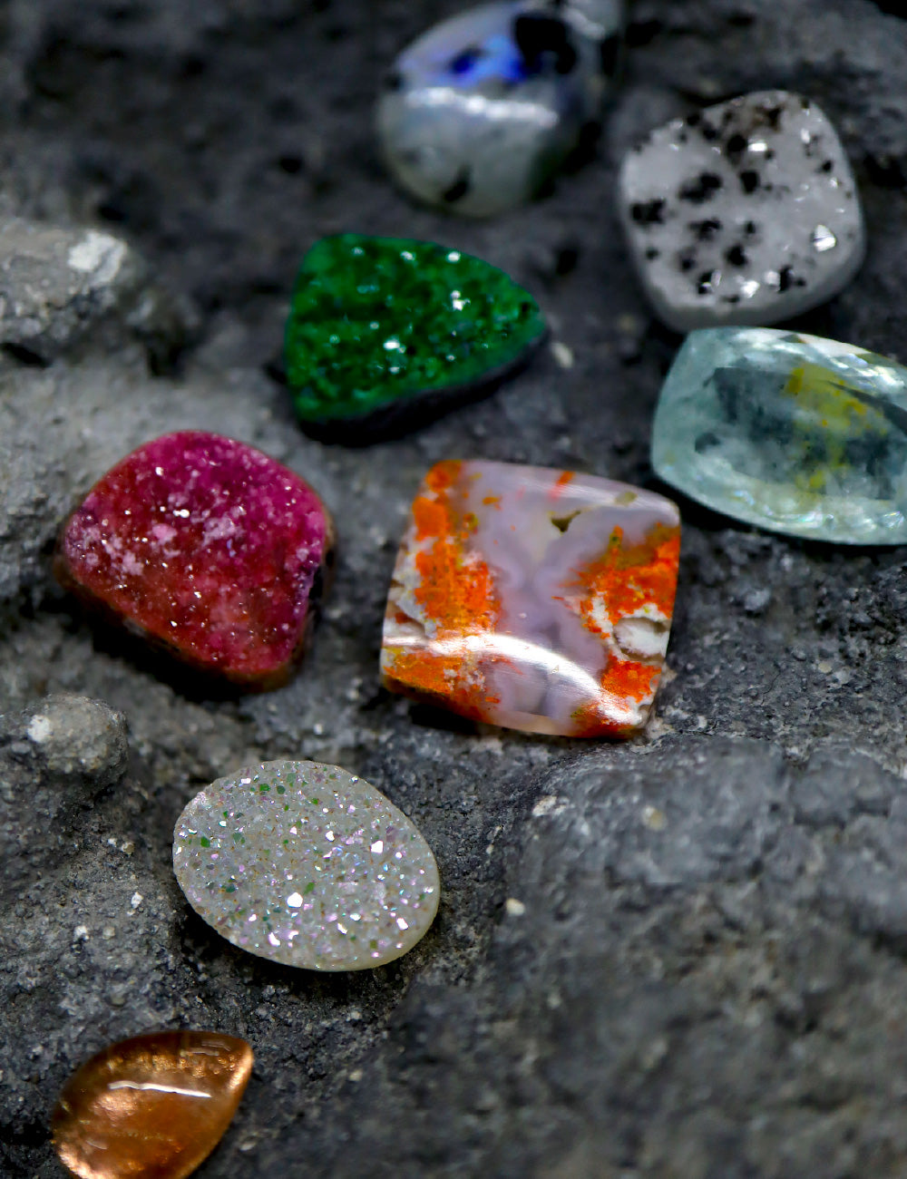 【Sunsun②】Moixx リング アイオライト アイオライト サンストーン リング / Iolite Sunstone Ring 2 | iichi